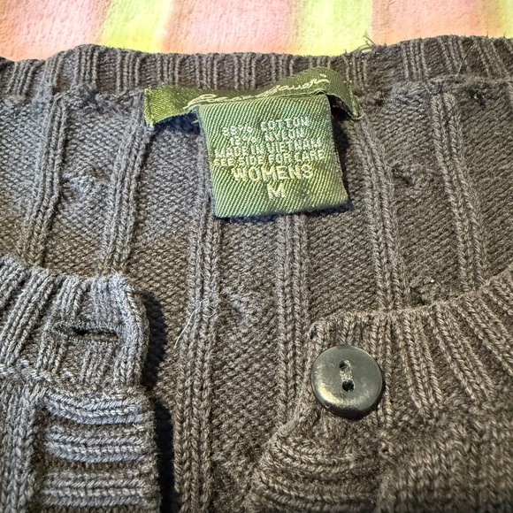 Cable Knit Cardigan Sweater - Picture 3 of 4